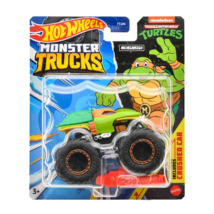 Hot Wheels Monster Trucks 1:64 Arabalar Michelangelo HVH72