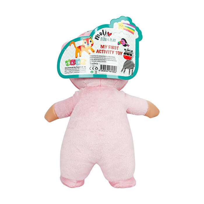 Moliv İlk Soft Bebeğim Bez Bebek Pembe