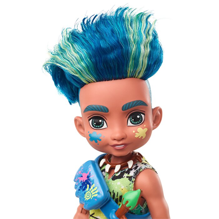 Cave Club Karakterleri Mavi Saçlı Slate Bebek GNL87