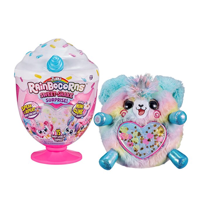 Rainbocorns Milkshake Sürprizi Mavi Boynuzlu