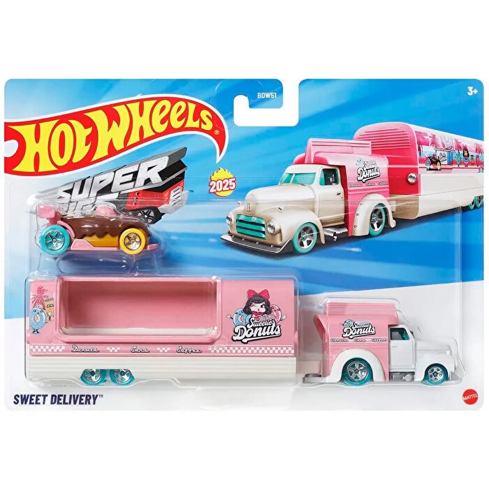 Hot Wheels Taşıyıcı Tırlar Sweet Delivery JCM46
