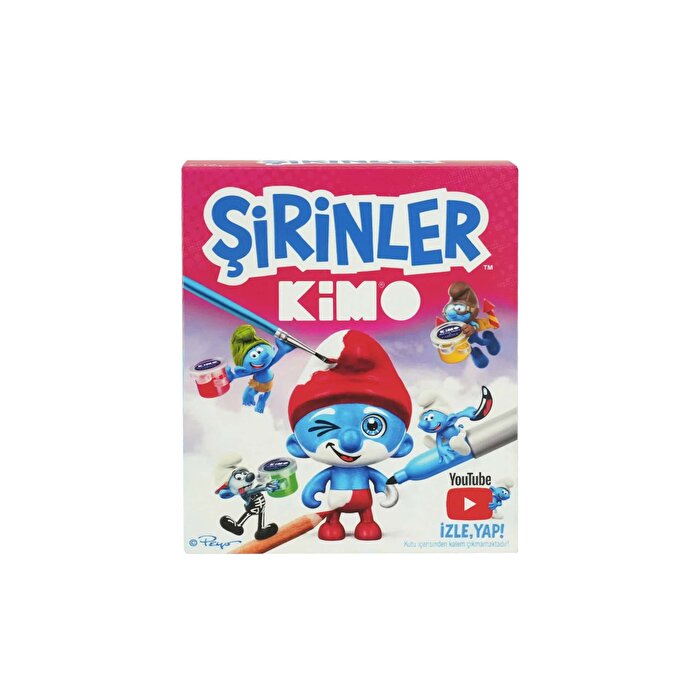 Kimo Şirinler Figür Tasarım Seti