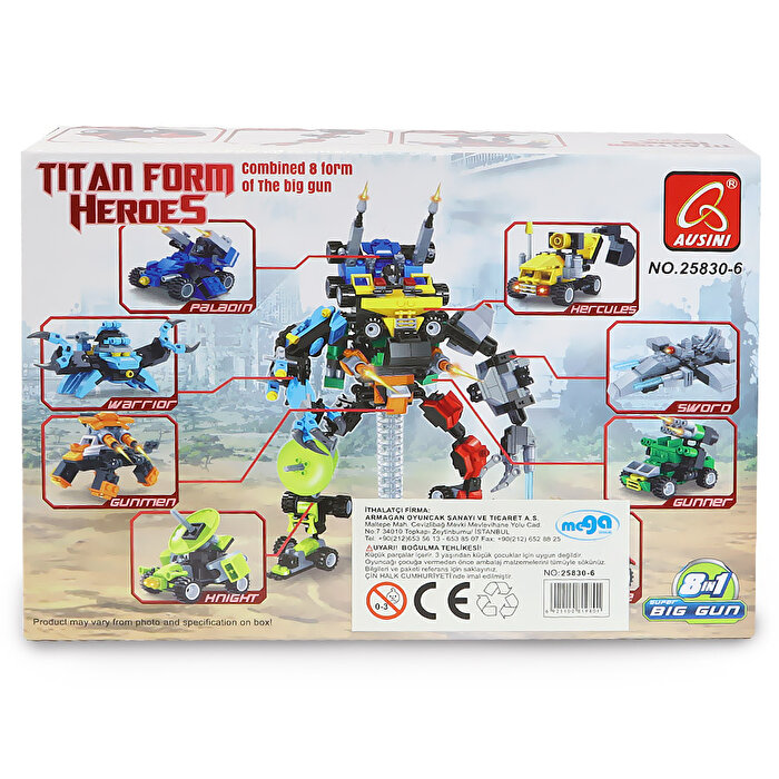 Ausini Heroes Set 25830-6