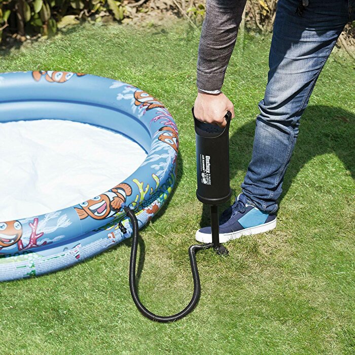 Bestway Pompa Çift Fonksiyon 30 cm. Siyah