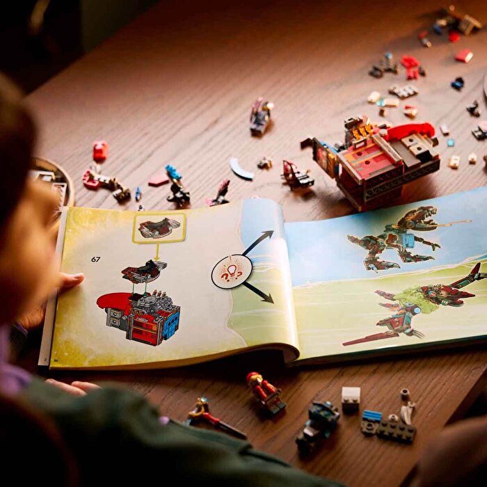 LEGO DREAMZzz Cooper’ın Robot Dinozoru C-Rex 71484