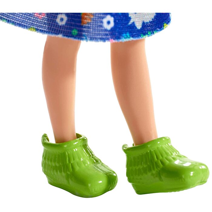 Barbie Aksesuarlı Chelsea Bebekler Dinozor Tişörtlü FXG82