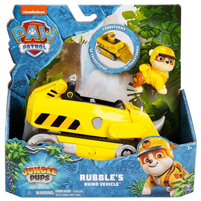 Paw Patrol Orman Temalı Araç Rubble's Rhino