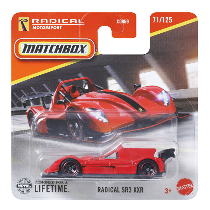 Matchbox Tekli̇ Arabalar Radical SR3 XXR JBR72