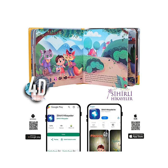 Pinokyo Çocuk Kitabı