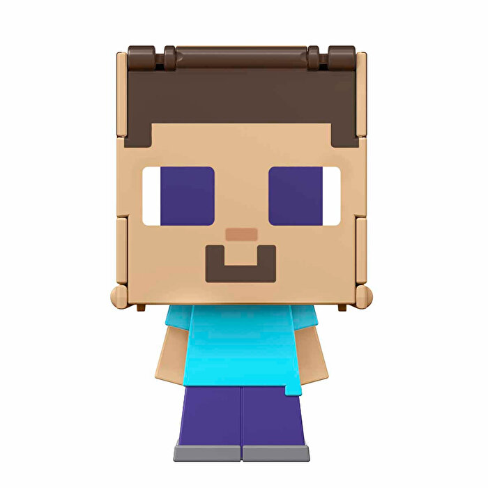 Minecraft Flipping Figs 2'si 1 Arada Figür Steve HTL44