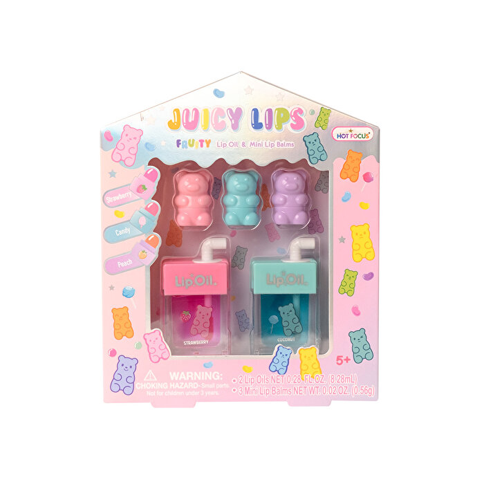 Hot Focus Fruity Lip Balm ve Lip Oil Seti