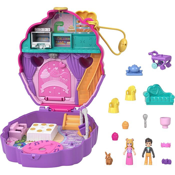 Polly Pocket ve Maceraları Oyun Setleri Something Sweet Cupcake HKV31