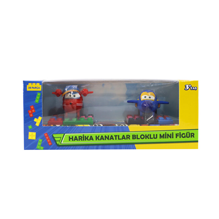 Harika Kanatlar Bloklu Mini Figür Flip ve Jerome 2'li Set