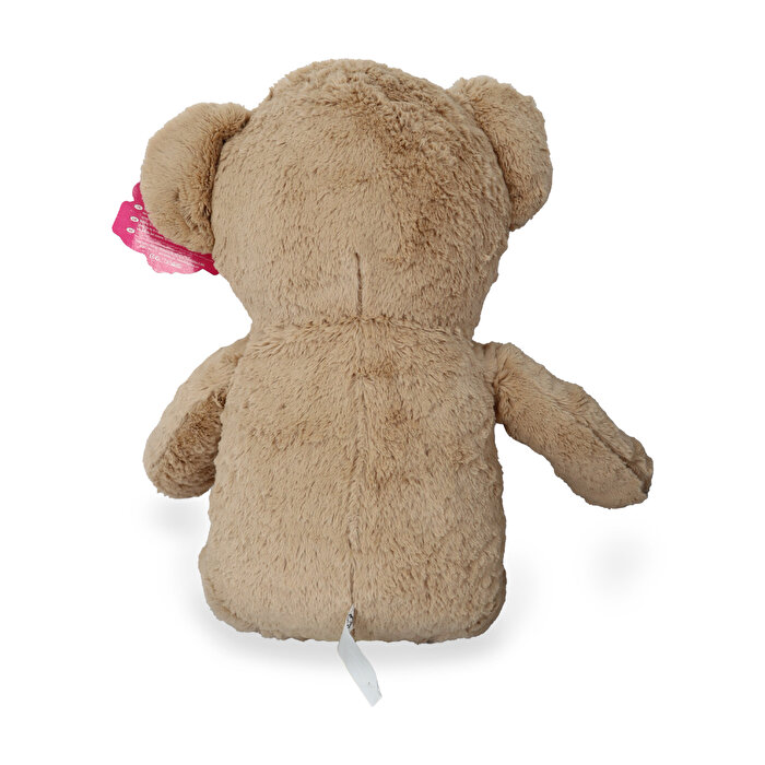 Büyük Kurdeleli Kahverengi Ayı 80 Cm