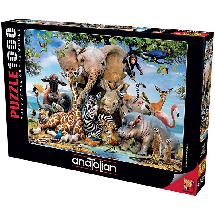 Anatolian 1000 Parça Puzzle Gülümse
