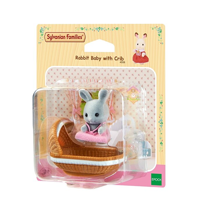 Sylvanian Families Tavşan Bebek ve Beşiği 4558