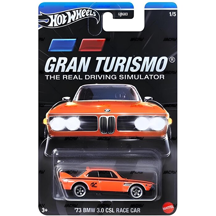 Hot Wheels Film Arabaları Özel Seri 73 Bmw 3.0 CSI. Race Car HRV63