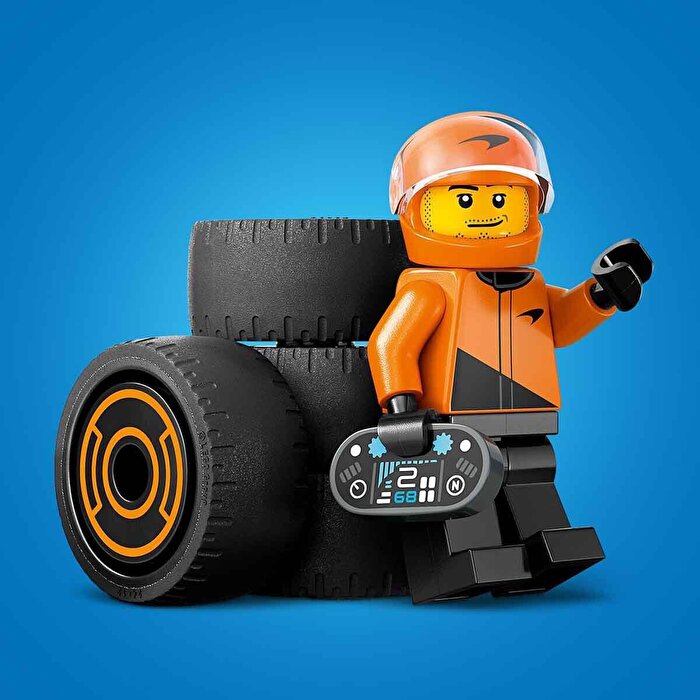 LEGO City McLaren Yarış Arabalı F1 Sürücüsü 60442