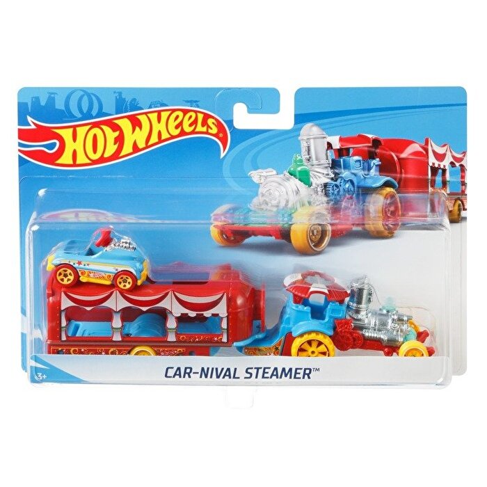 Hot Wheels Taşıyıcı Tırlar Car Nival Steamer FKW89