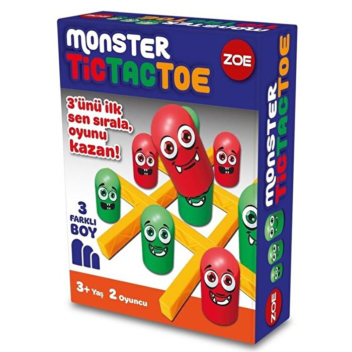 Zoe Monster Tic Tac Toe