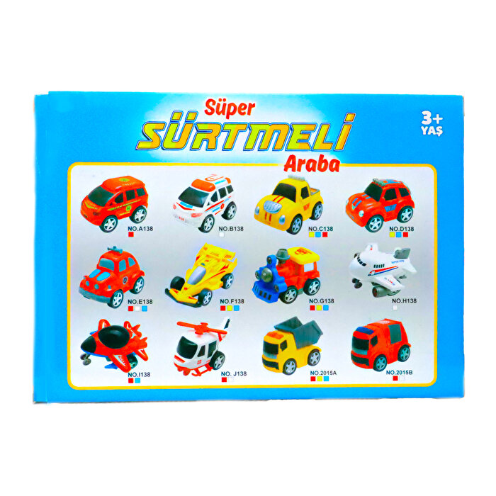 Süper Sürtmeli Mavi Tren