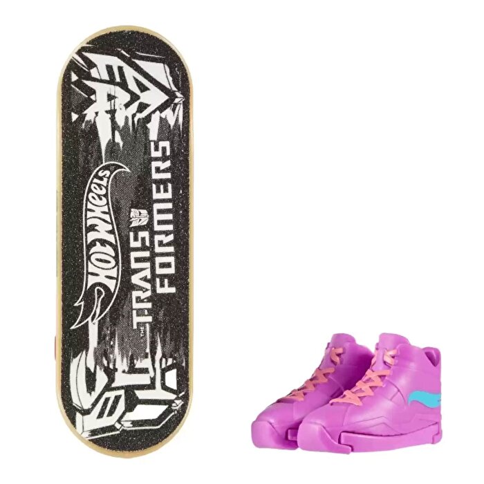 Hot Wheels Skate Parmak Kaykay ve Ayakkabı Paketleri Megatron HVK37