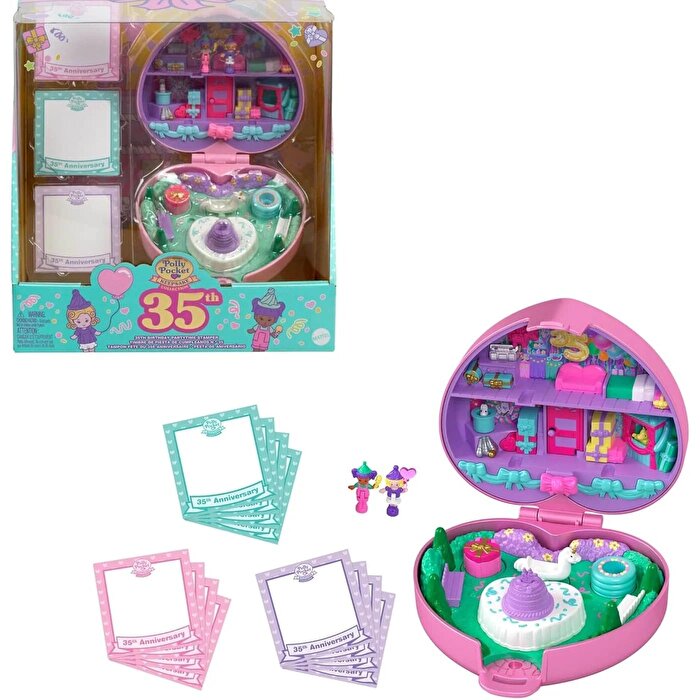 Polly Pocket Polly 35th Birthday Partytime Stamper HWP20
