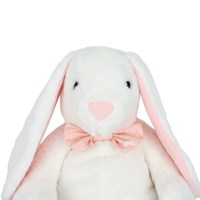 Papyonlu Uzun Kulak Tavşan Ekru 60 Cm