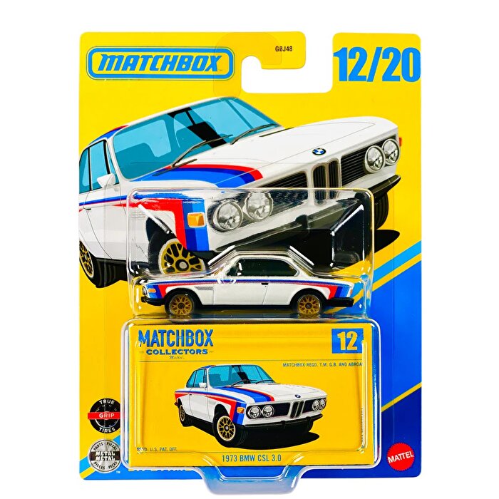 Matchbox Premi̇um Arabalar 1973 BMW CSL 3.0 JJW08