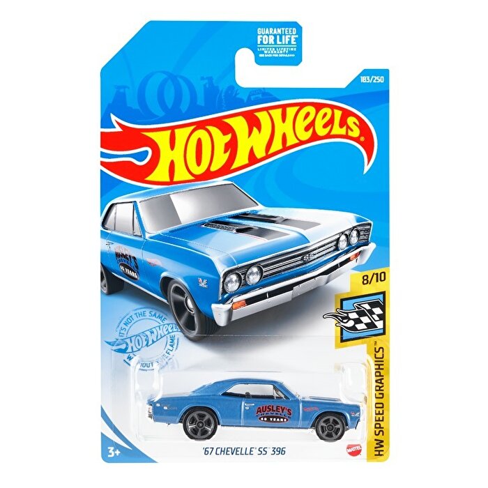 Hot Wheels Tekli Araba 67' Chevelle SS 396 GRY43