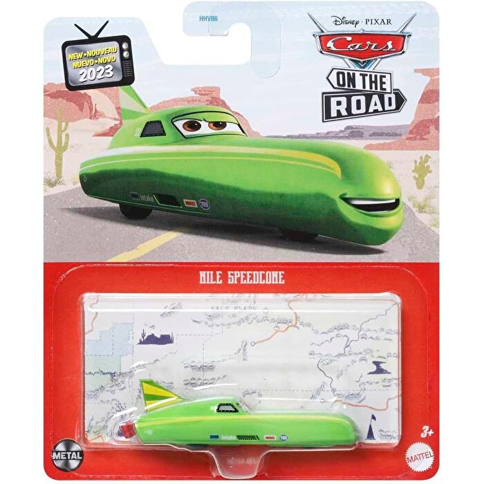 Cars 3 Tekli Karakter Araçlar Nile Speedcone HKY54