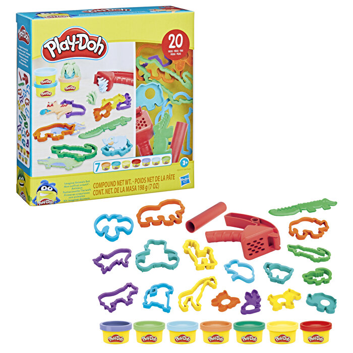 Play Doh Hayal Gücü Şekilleri Hayvanlar F8163