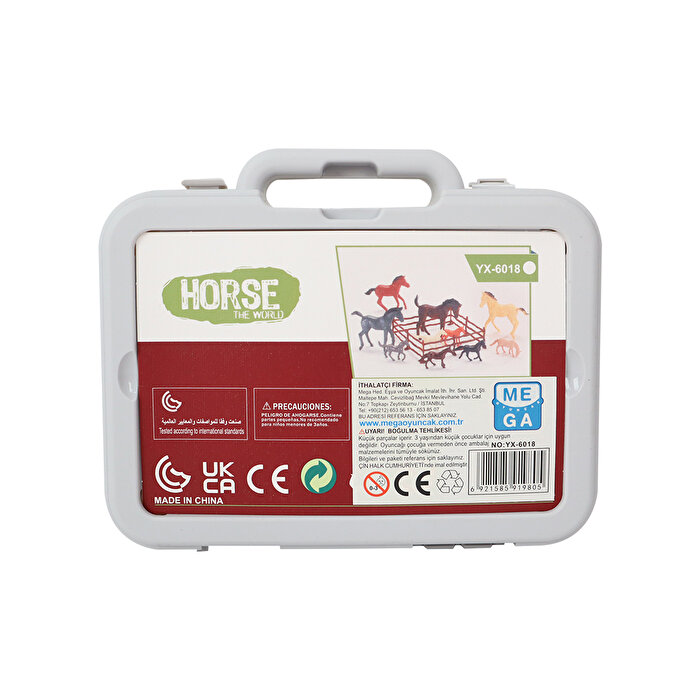 Kutuda At Hayvan Seti 12 Parça