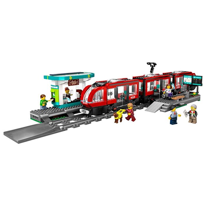 LEGO City Şehir Merkezi Tramvay İstasyonu 60423