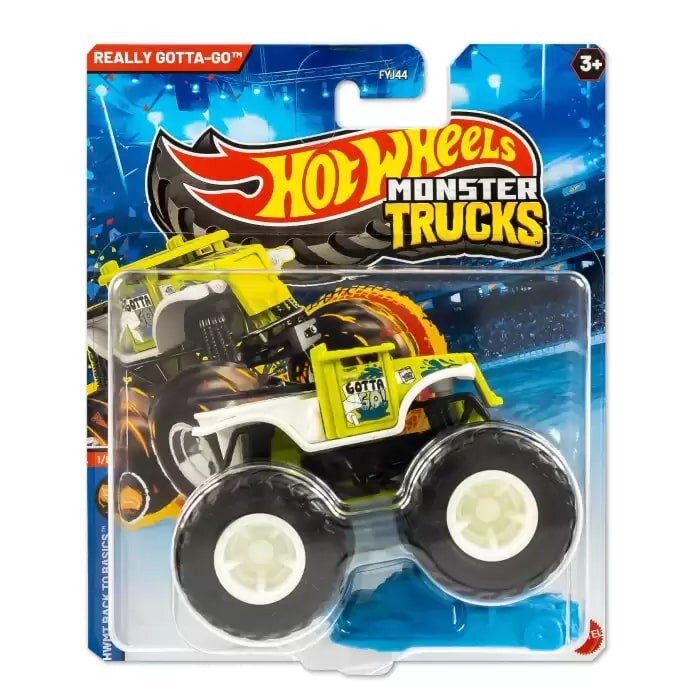 1:64 Hot Wheels Monster Trucks Arabalar Really Gotta- Go JCD65