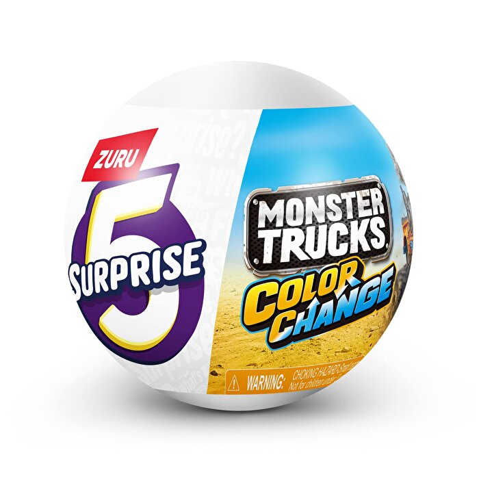 Mini Brands Monster Trucks Color Change S3 Sürpriz Paket