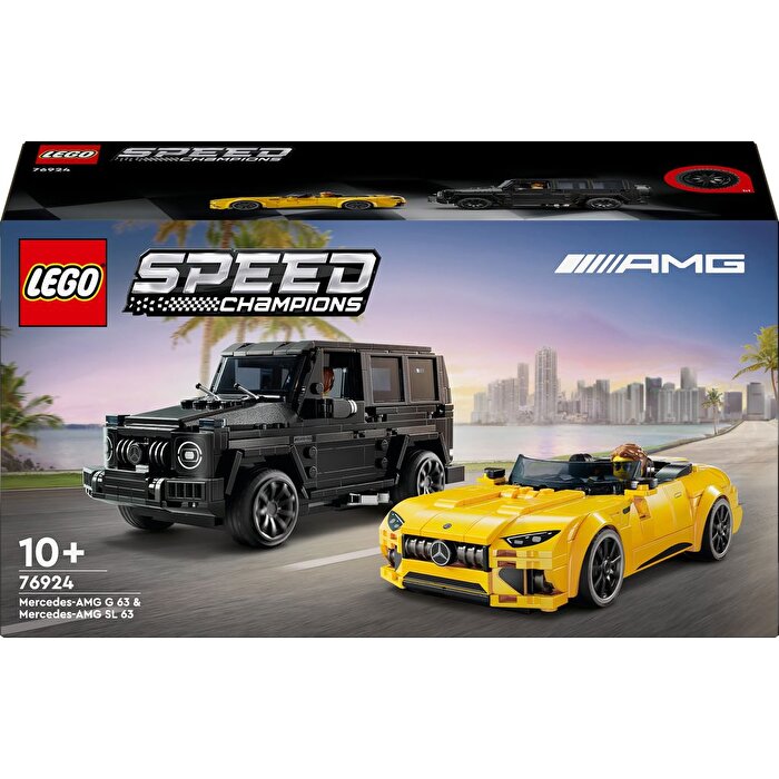 LEGO Speed Champions Mercedes AMG G 63 ve Mercedes AMG SL 63 76924