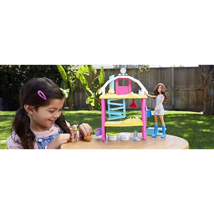 Barbie Eğlenceli Çiftlik Hayatı Oyun Seti HGY88