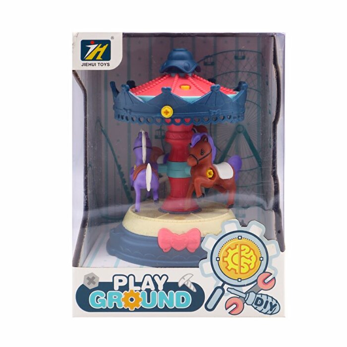 Lunapark Eğlencesi Atlıkarınca Lacivert