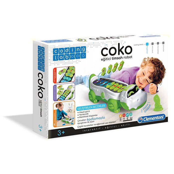 Coding Lab Coko Eğitici Timsah Robot