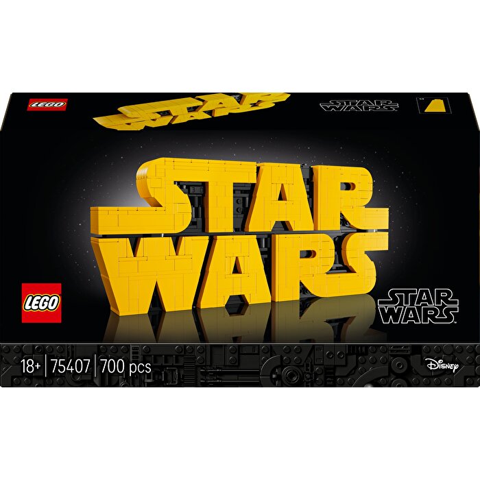LEGO Parçalarla Yapılan Star Wars™ Logosu 75407
