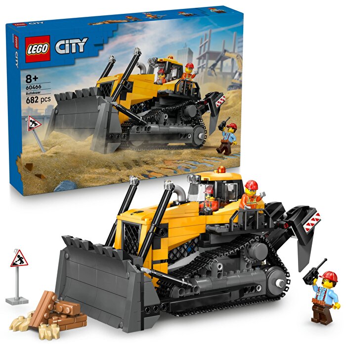 LEGO City Sarı Buldozer 60466