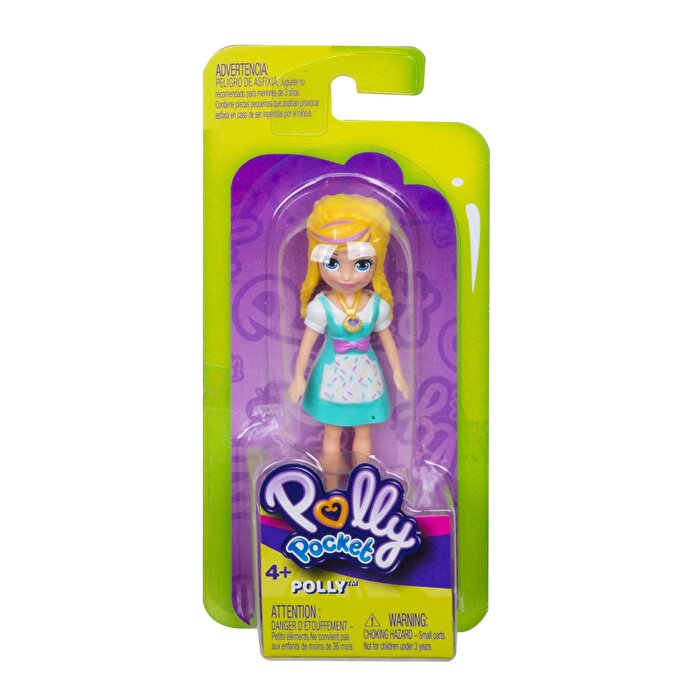 Polly Pocket ve Arkadaşları Serisi Mavi Beyaz Kıyafetli Polly GKL27