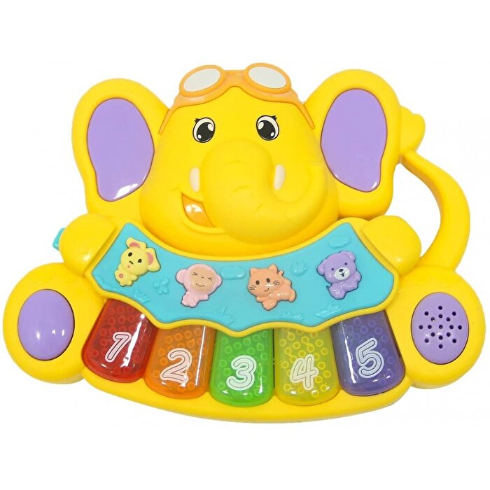 Türkçe Fil Masalcı Piyano Sarı