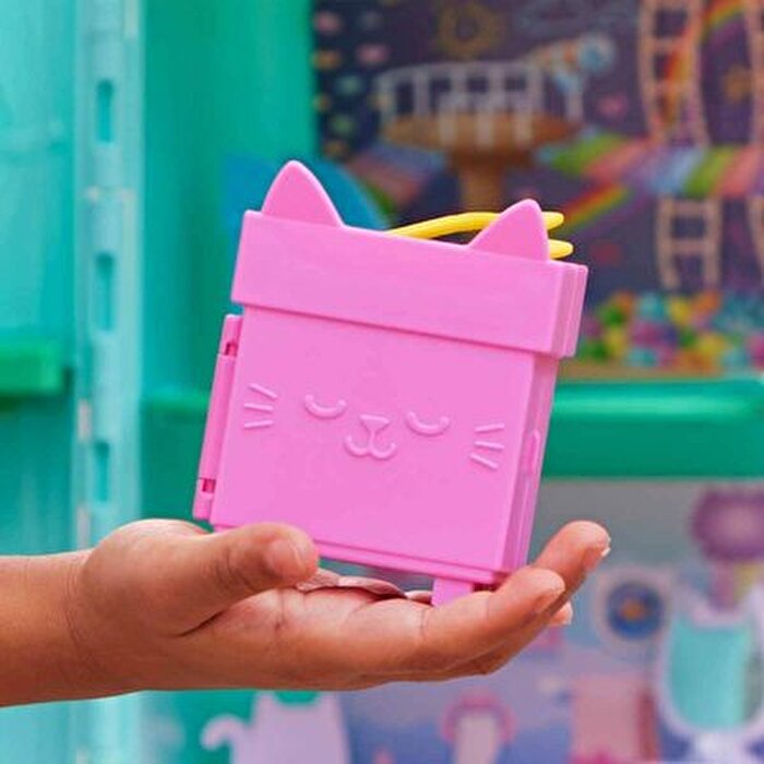 Gabby Dollhouse Klipsli Mini Oyun Seti Baby Box Cat