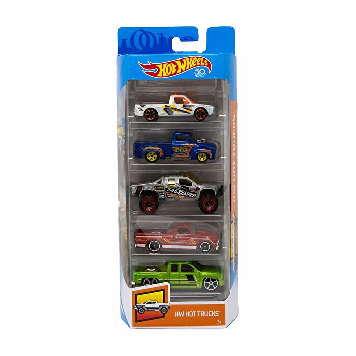 Hot Wheels Beşli Araba Seti FKT63