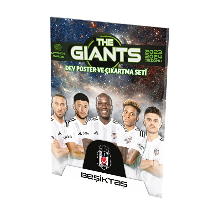 Beşiktaş 2023/24 Sezon Dev Poster ve Çıkartma Seti