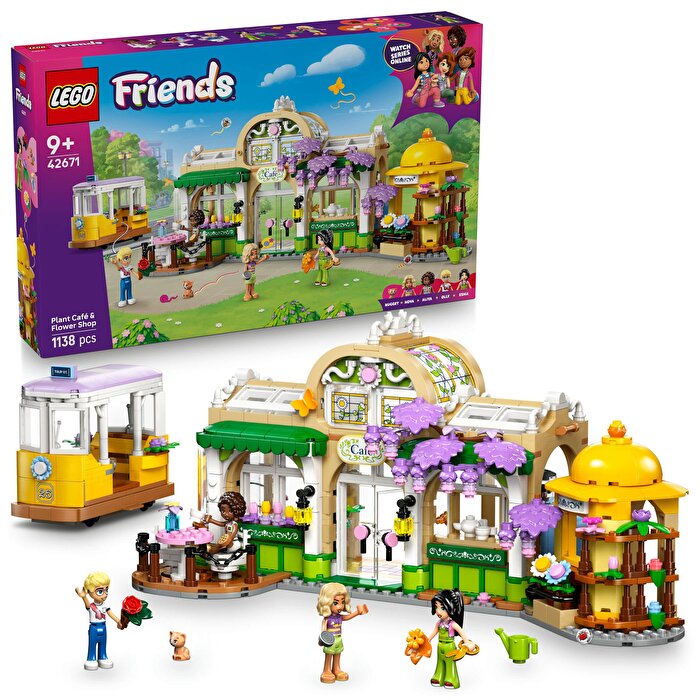 LEGO Friends Bitki Kafe ve Çiçekçi Dükkanı 42671