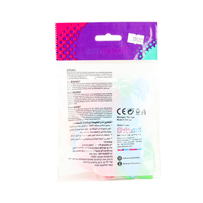 Doğum Günü Baskılı Balon 9’lu