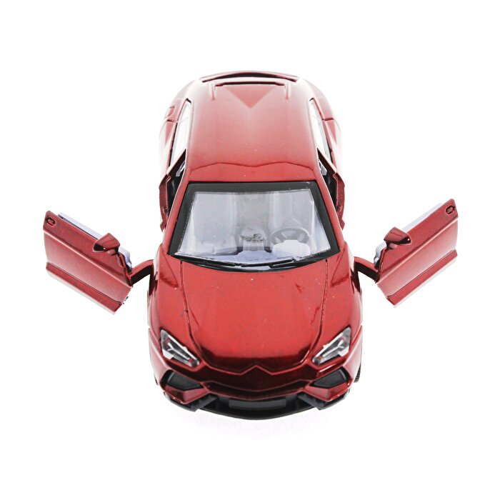 Diecast Sesli Işıklı Arabalar - Bordo Citroen